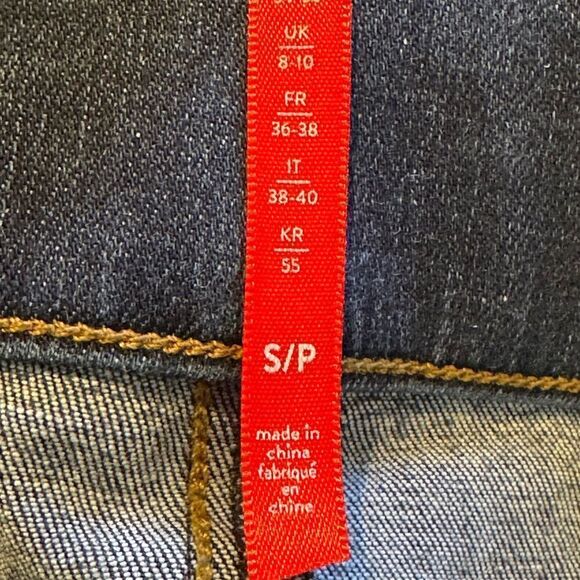 SPANX Distressed High Waist Ankle Skinny Jeans Medium Wash SMALL - Picture 11 of 15